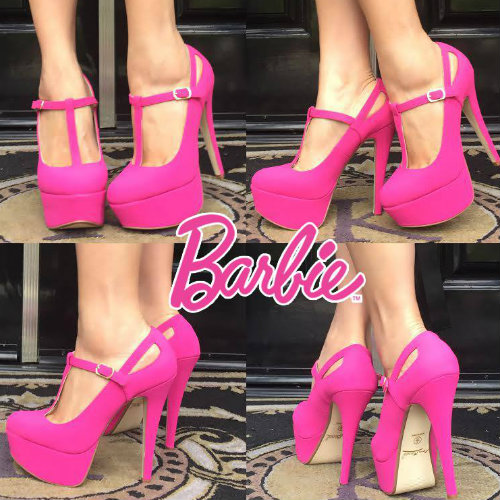 Cut Out Maryjane High Heels