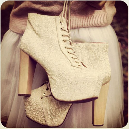 Wedding Booties - Lita