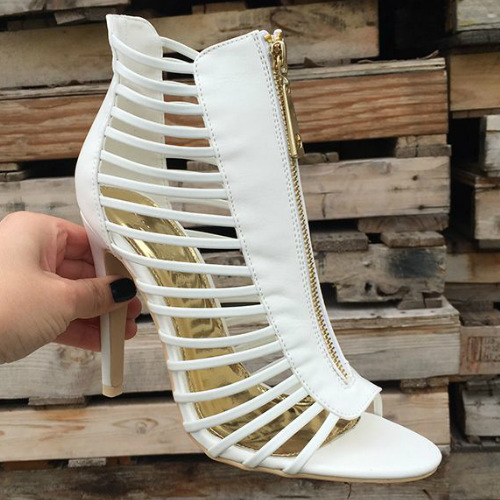 Strappy Heels - In The Cage
