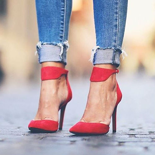 Jessica Simpson Cita Suede Pointed Heels