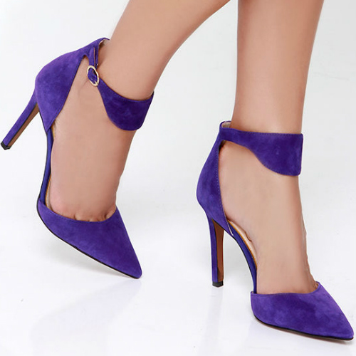 Jessica Simpson Suede Pointed Heels