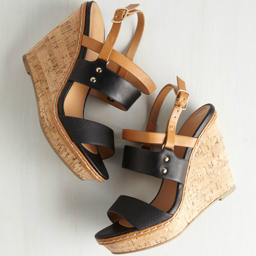 Keep Up Cork Wedges