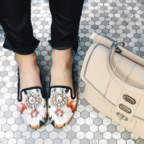 Nine West Longshot Moccasin Flats