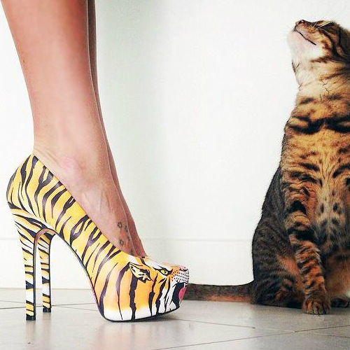 Taylor Says Tigres Stiletto Pumps
