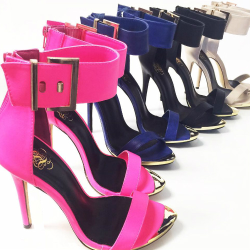 Open Toe Single Sole Stilettos