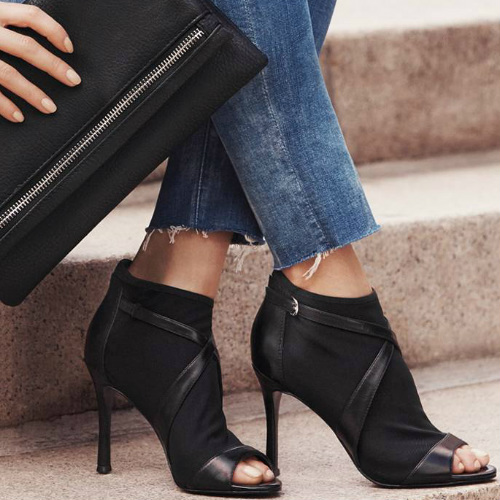 Nine West Frenchie Open Toe Booties