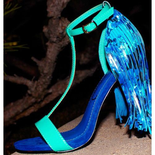 Privileged Strada Fringe Heels