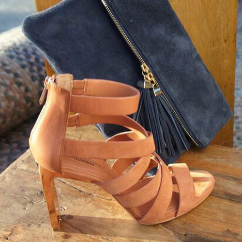 BCBGMAXAZRIA Dhara Ankle Sandal Heels