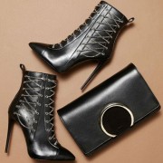 Giuseppe Zanotti Lace-up Detail Stiletto Booties