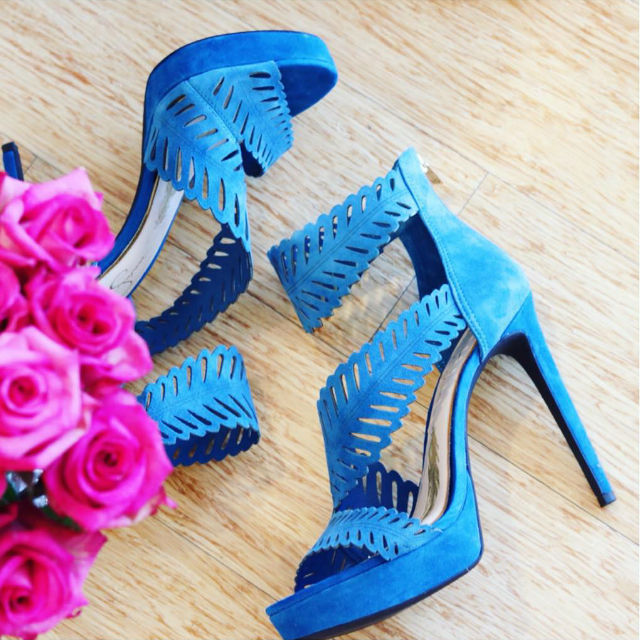 Jessica Simpson Azure Feather Detailed Sandals