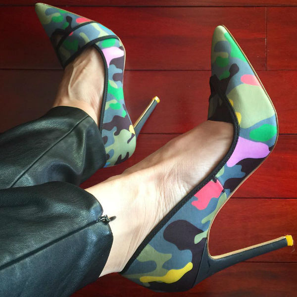 Gwen Stefani Mackinzie Front Strap Pointed Pumps