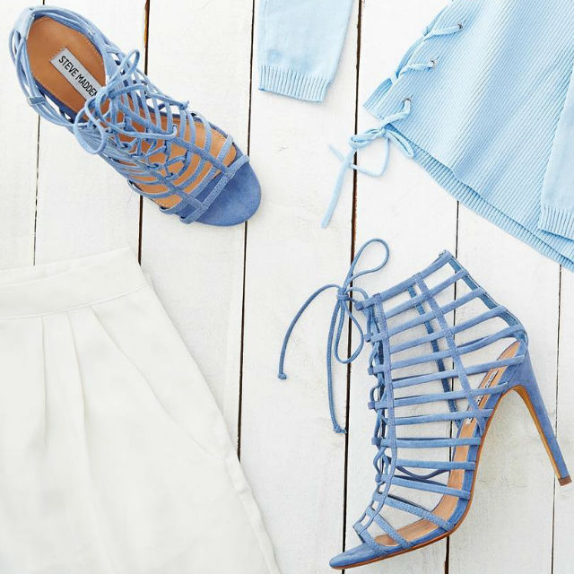 Steve Madden Caged Stiletto Sandals Carrmen