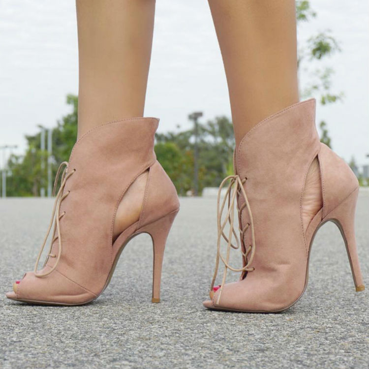 Chinese Laundry Peep Toe Ankle Booties Julius